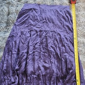 Chic A-Line Purple Skirt